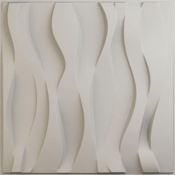 Ekena Millwork 19 5/8in. W x 19 5/8in. H Riverbank EnduraWall Decorative 3D Wall Panel Covers 2.67 Sq. Ft. WP20X20RVGBW - main